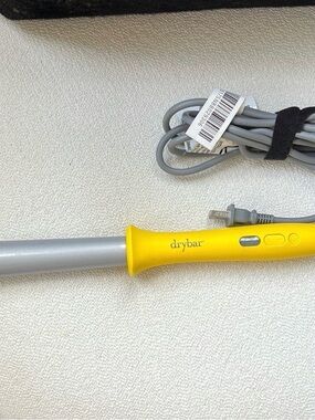 Drybar Yellow and Silver Curling Wand